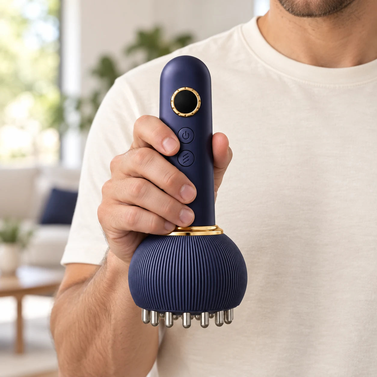 Ryng Glide blue in hand