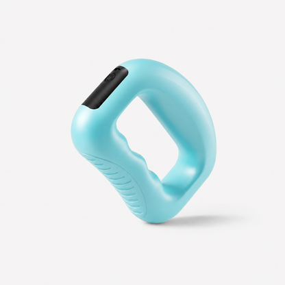 the ryng V2 lymphatic body massager in blue